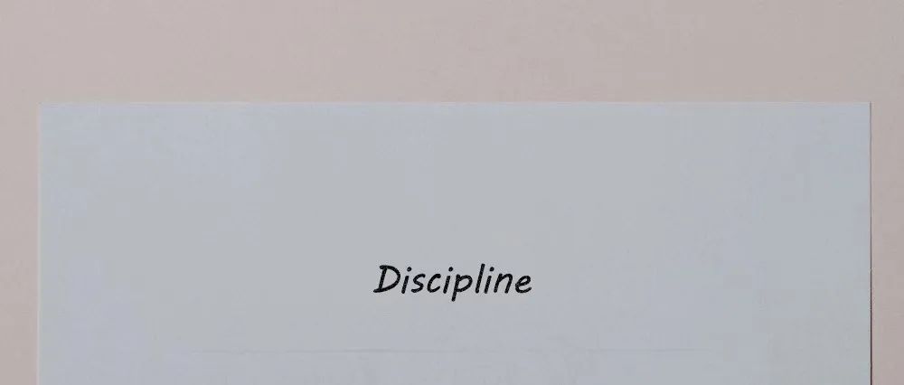 字母圈论“Discipline”：纪律为何变得性感？